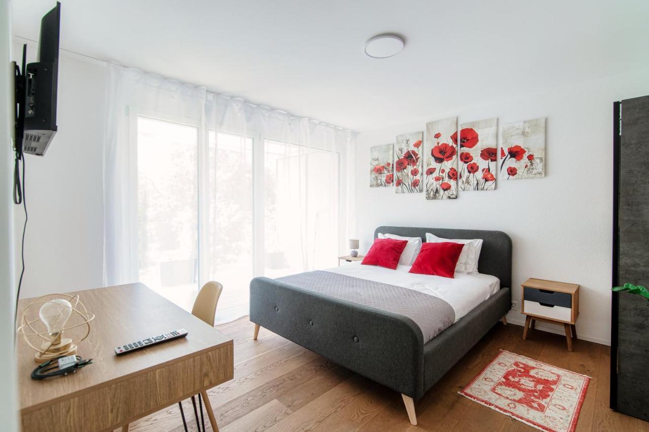 Linda Terrace By Quokka 360 - Modern One-Bedroom Flat With Sun Terrace Locarno Kültér fotó