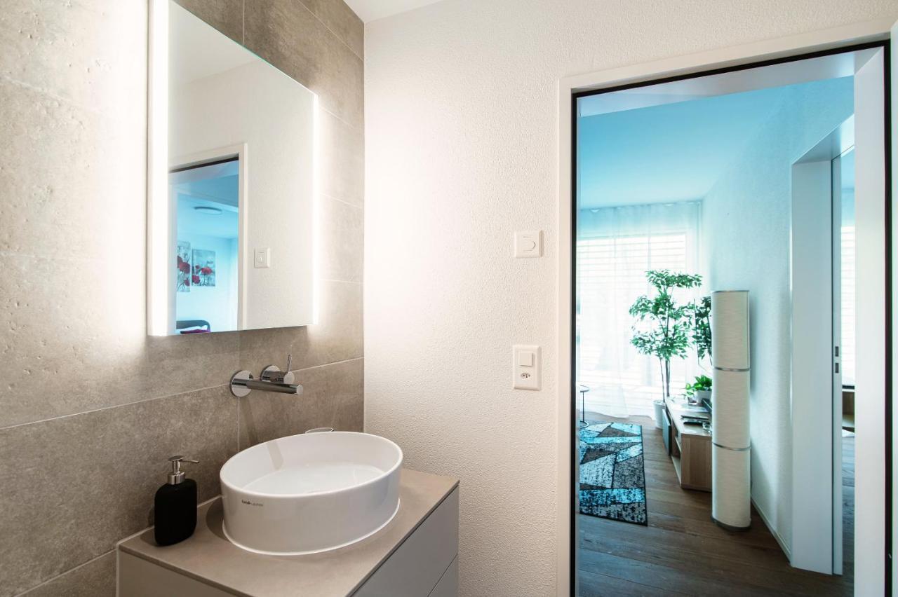 Linda Terrace By Quokka 360 - Modern One-Bedroom Flat With Sun Terrace Locarno Kültér fotó